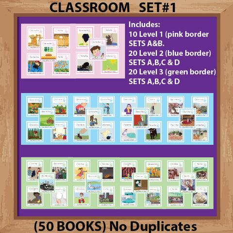 CLASSROOM SET#1  READERS