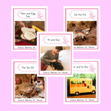 CLASSROOM SET#A  SET of 50 LEVEL 1 (PINK BORDER)