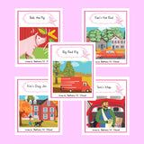 CLASSROOM SET#A  SET of 50 LEVEL 1 (PINK BORDER)