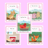 CLASSROOM SET#A  SET of 50 LEVEL 1 (PINK BORDER)