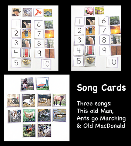 SONG CARDS