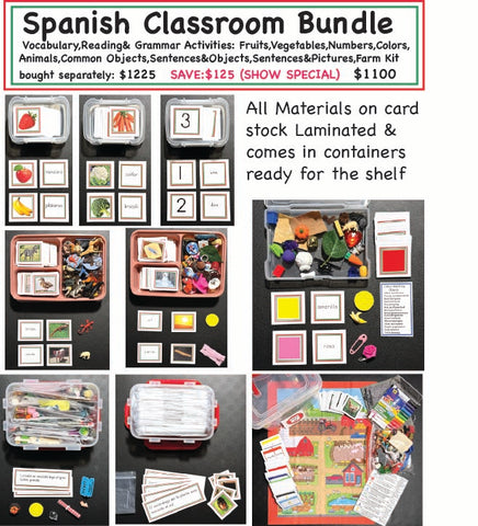SPANISH CLASSROOM BUNDLE