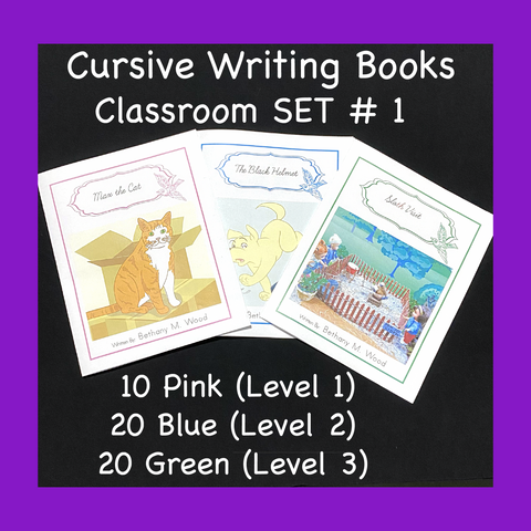 Cursive Writing Books  (Classroom SET # 1)