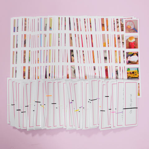 PINK PICTURE STRIPS-LEVEL 1&2 (SET 50)