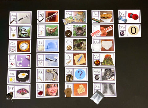 2D/3D Matching Cards SET 3 (Common Objects)