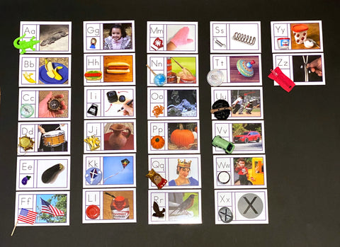 2D/3D Matching Cards SET 4 (Common Objects)