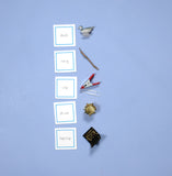 BLUE WORD CARDS WITH OBJECTS