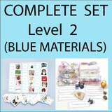 COMPLETE SET LEVEL 2 (BLUE MATERIALS)