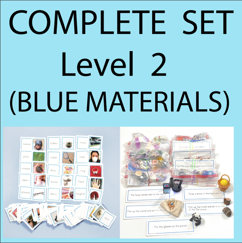 COMPLETE SET LEVEL 2 (BLUE MATERIALS)