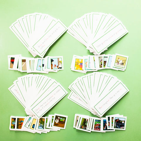 GREEN PICTURE CARDS LEVEL 2 (SET 1)