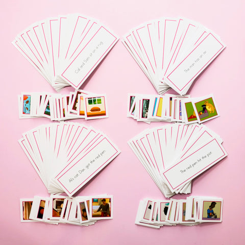 PINK PICTURE CARDS - LEVEL 2 (SET 3)