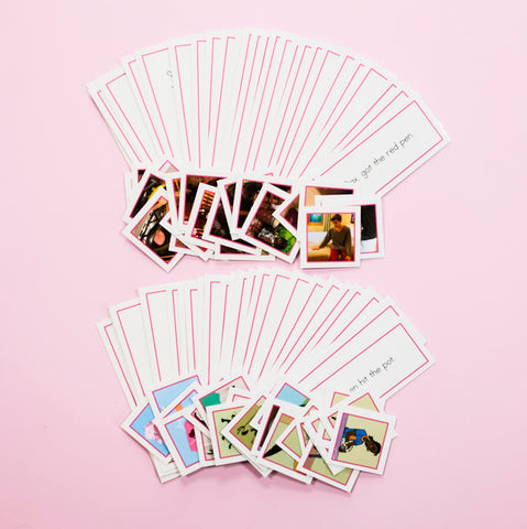 PINK PICTURE CARDS - LEVEL 2 (SET 2)