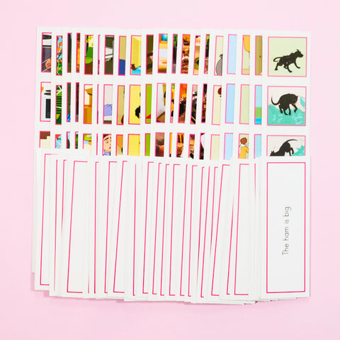 PINK PICTURE STRIPS - LEVEL 2 (SET 3)